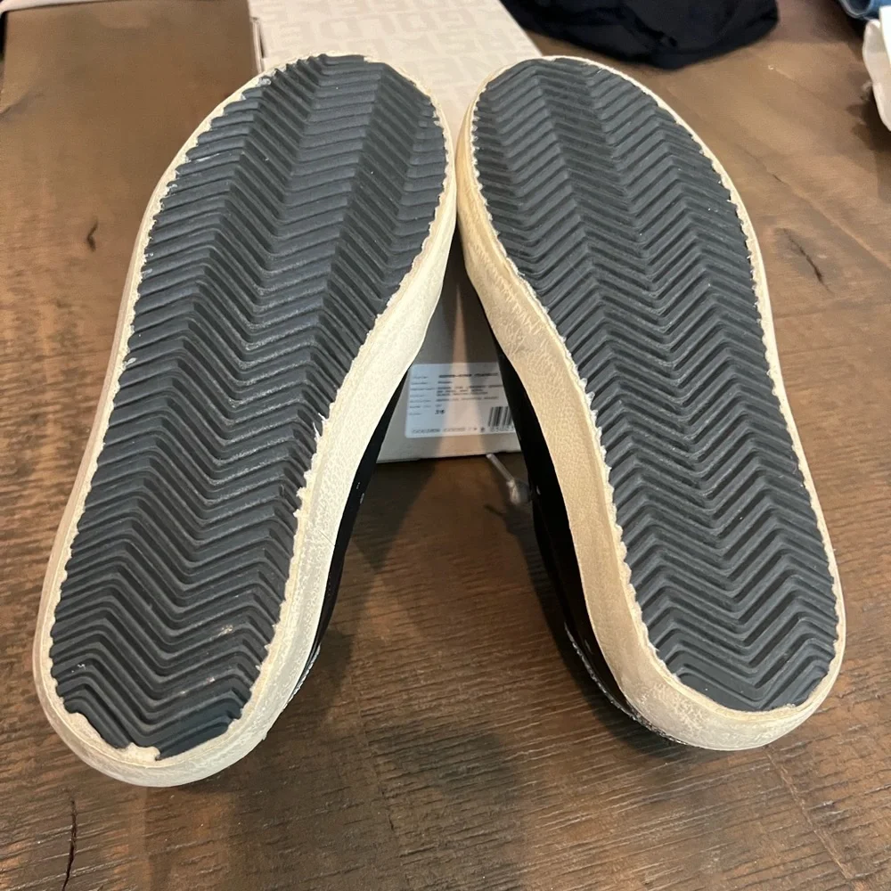 Golden Goose Super Star, classic suede toe, glitter heel - size 36 - Picture 9 of 9